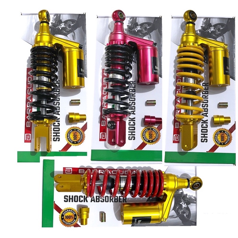 Shockbreaker Matic 310mm &amp; 330mm Shock Tabung Barracuda Type New G-Plus Series Buat Vario ,Mio ,Beat ,Scoopy ,Fino ,Soul ,Mio j Dan Motor Matic Lainnya