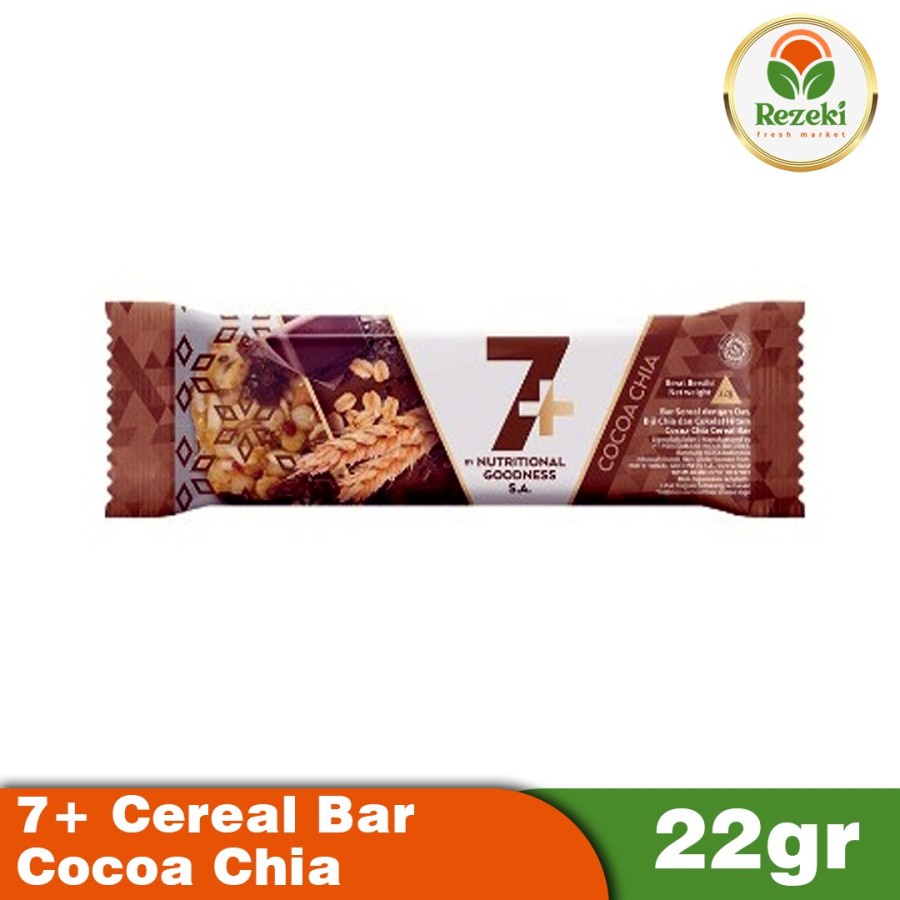 

7+ Cereal Bar Cocoa Chia [22 gr]
