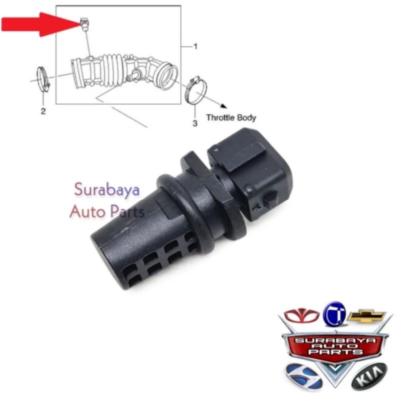 Sensor IAT Intake Air Temperatur Chevrolet Aveo Timor Kalos Optra Lova