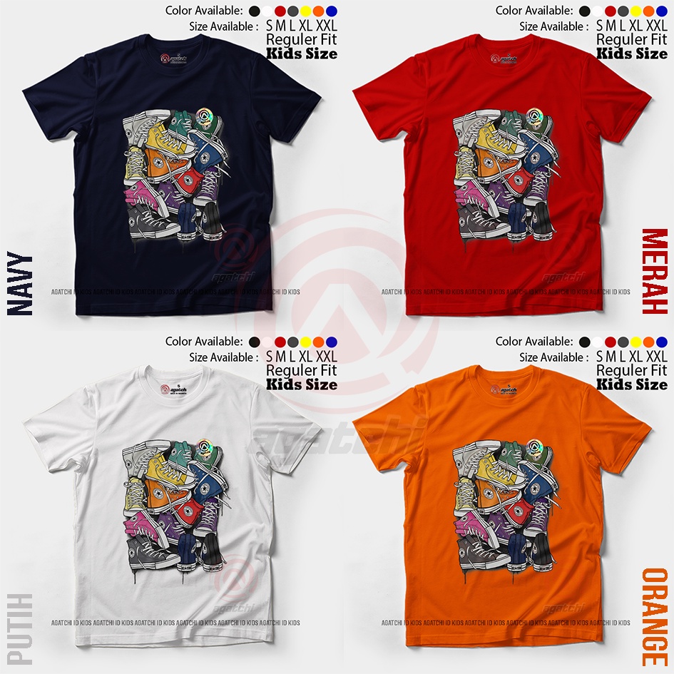 Baju Kaos Atasan Anak Distro All Star