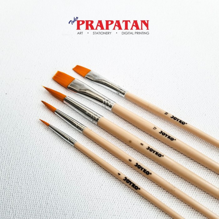 

Kulu Kuas Joyko Br-8 / Joyko Round Brush / Kuas Lukis Joyko Set 5