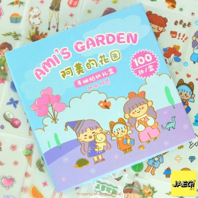 

Stiker Lucu MOMO Sticker Box / Deco Sticker Momo PVC anti air isi 100 BRG BARU