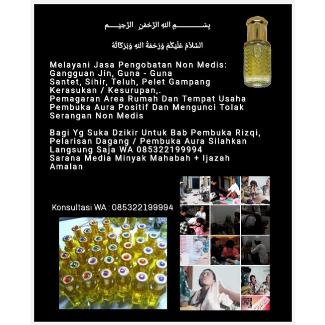 Minyak Parfum Mahabah Pengasihan Pembuka Aura