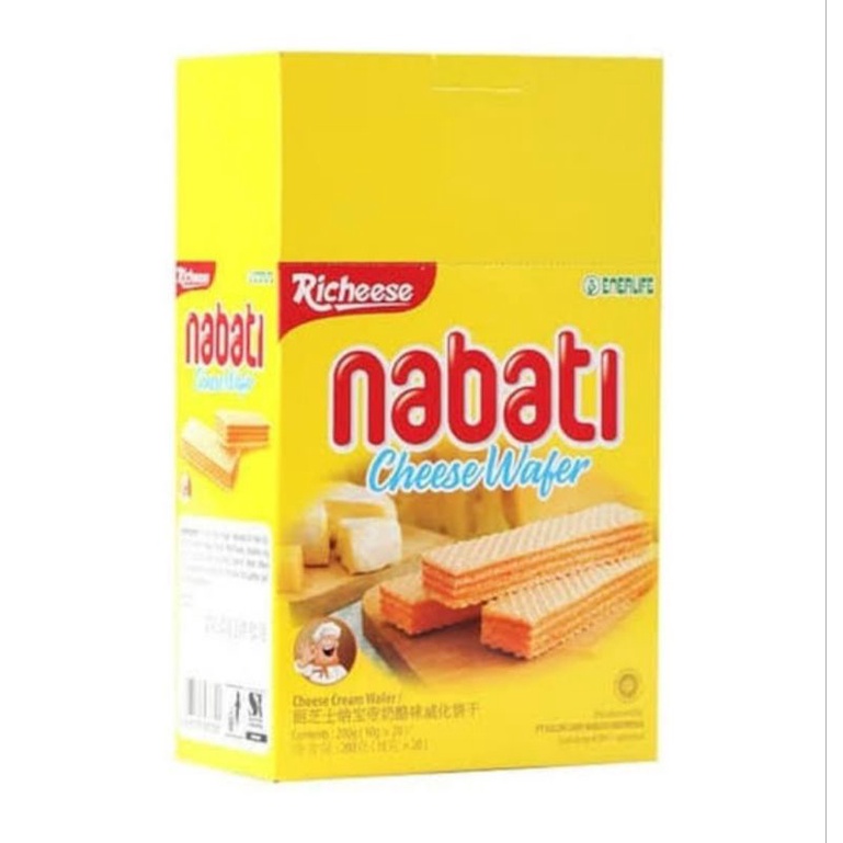 

Richeese Nabati Wafer keju / makanan ringan