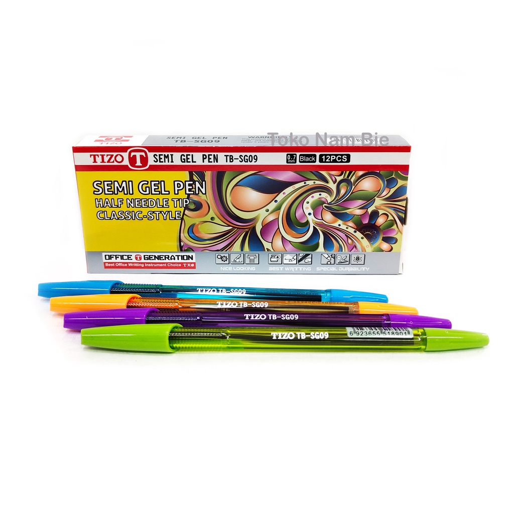 

Bolpen / Pulpen TIZO TB SG09 Hitam