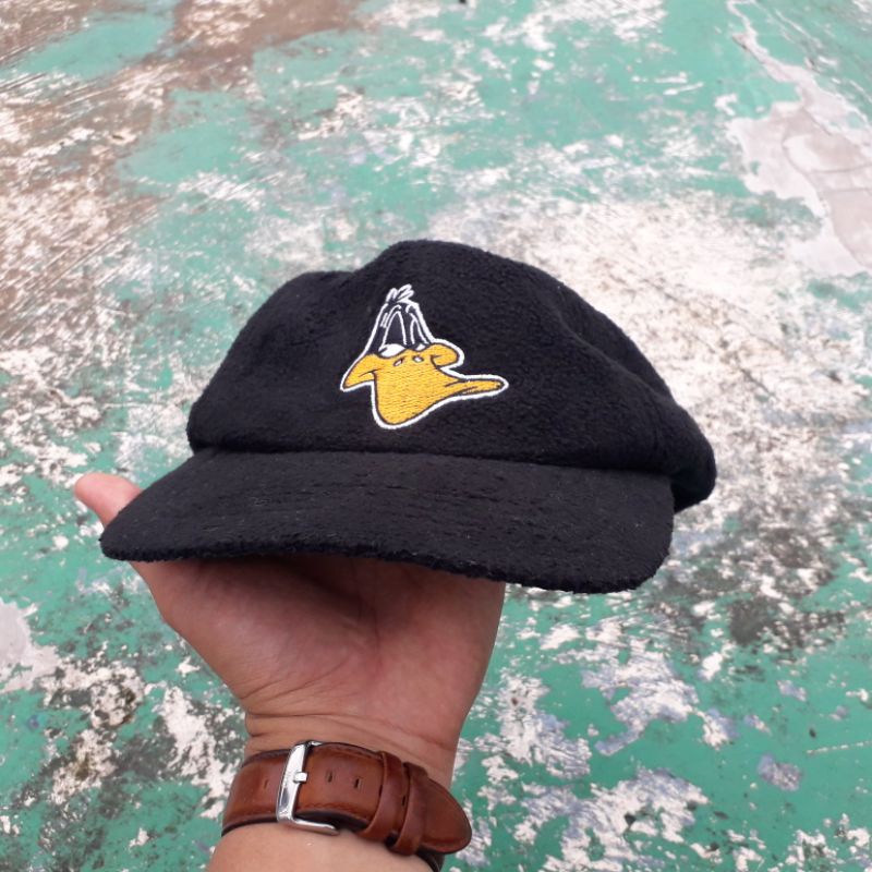 VINTAGE DAFFY DUCK LOONEY TUNES HAT / TOPI VINTAGE