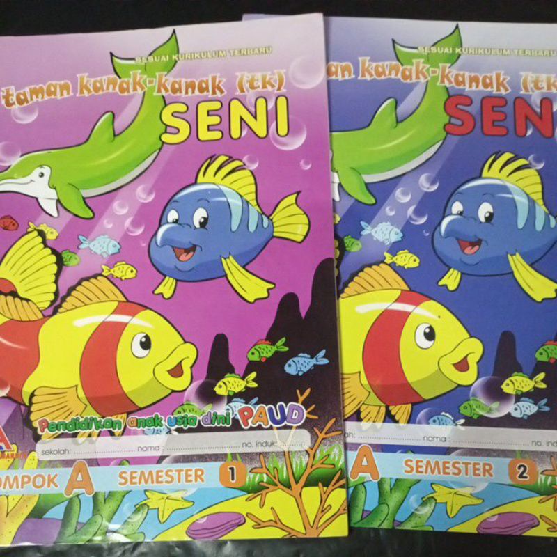 Buku Seni Kelompok A - untuk TK/PAUD
