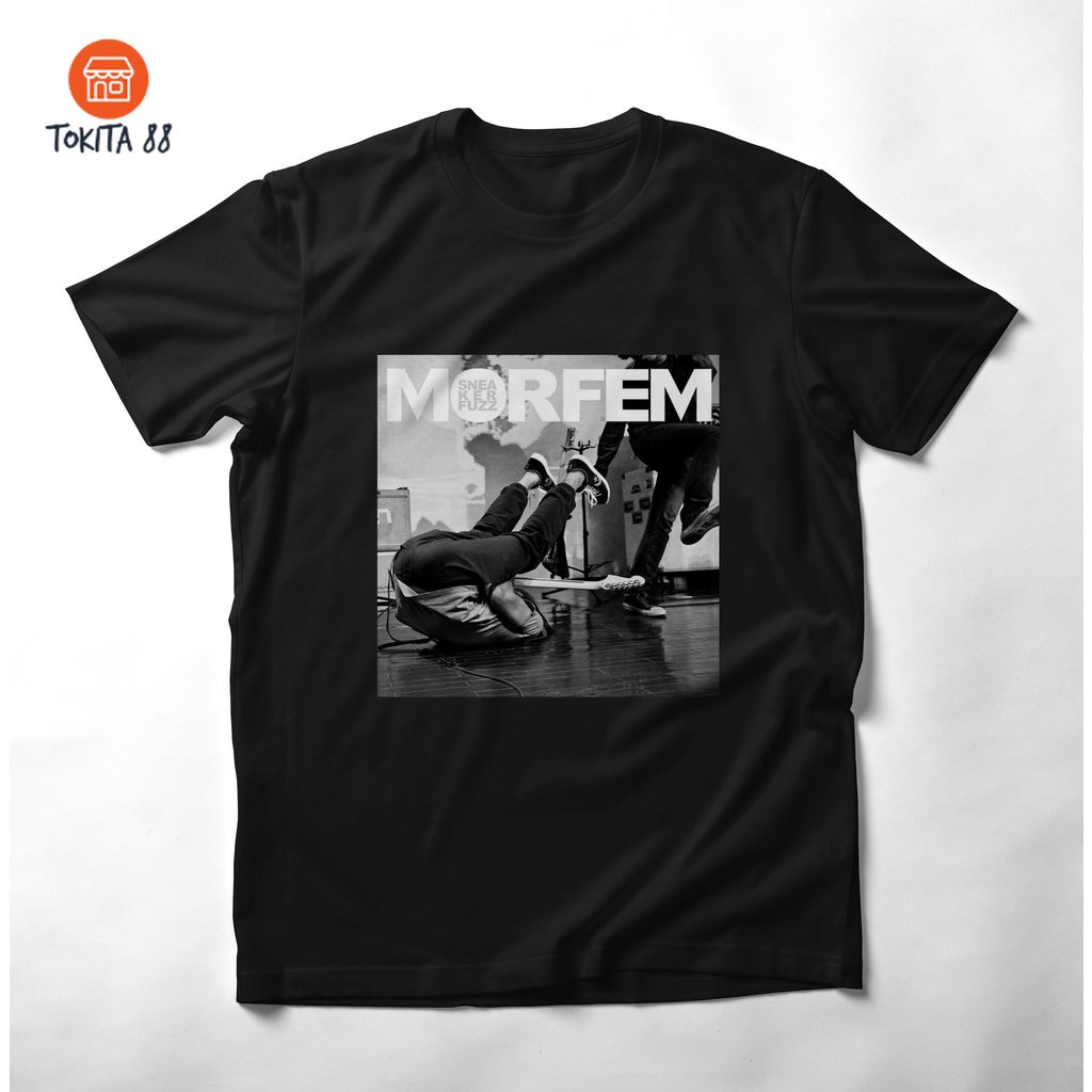 KAOS LENGAN PENDEK MORFEM. KAOS MUSIC ORIGINAL. KAOS MUSIC BAND. KAOS PRIA. KAOS DISTRO