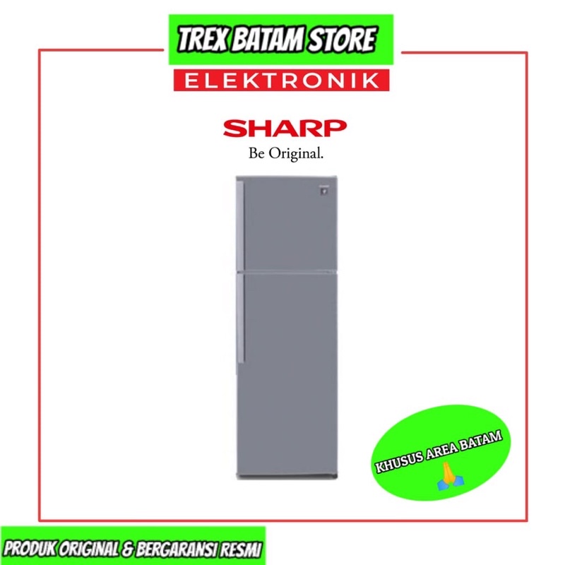 SHARP SJ-420GP KULKAS 2 PINTU (BATAM)