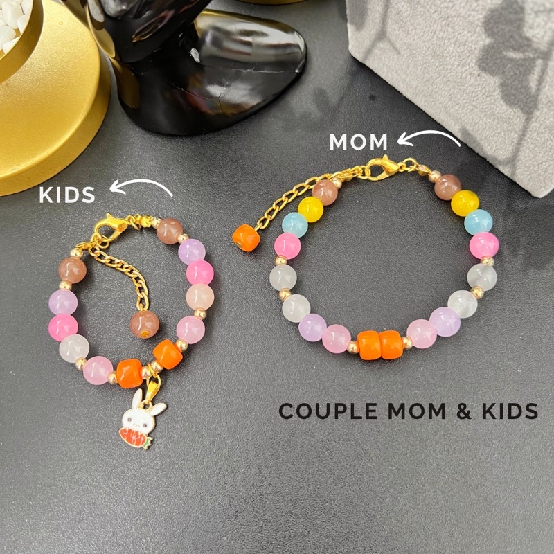 GELANG COUPLE MOM &amp; KIDS | GELANG TANGAN HADIAH