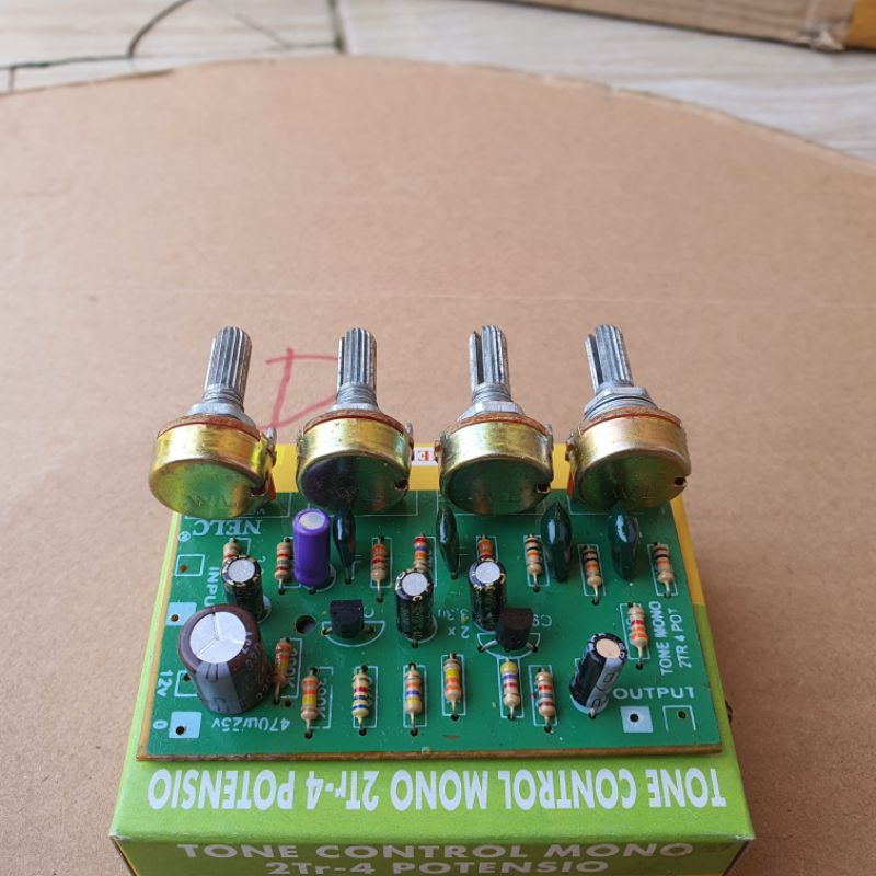 TONE CONTROL 4 POTENSIO NELC-123