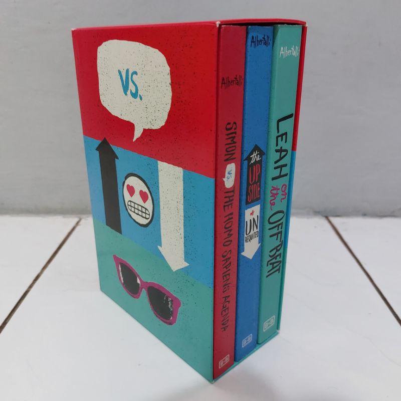Boxset Novel Becky Albertalli (Simon vs The Homo Sapiens Agenda Author)