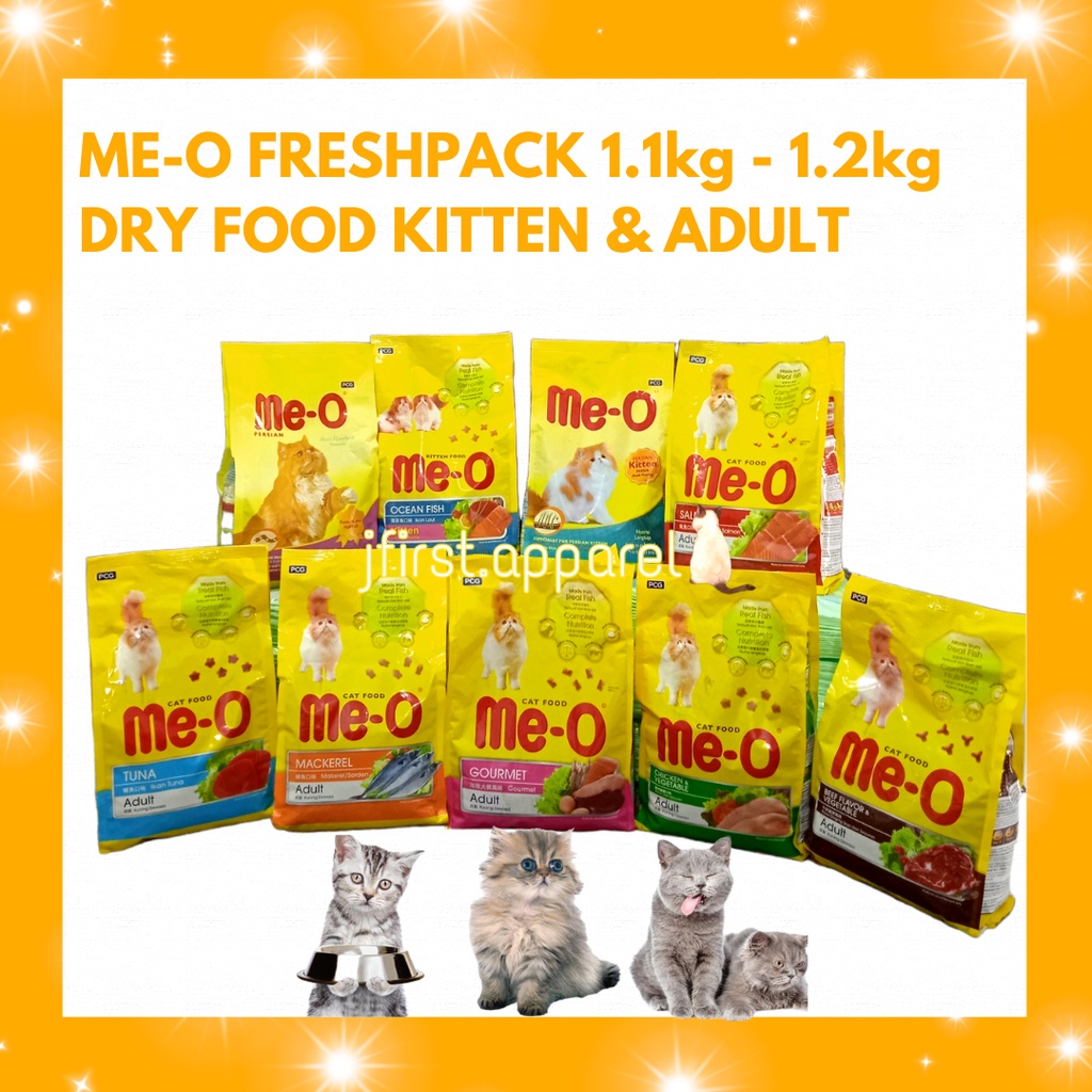 MEO FRESHPACK 1.1KG - 1.2KG | MEO DRYFOOD | MEO MAKANAN KUCING