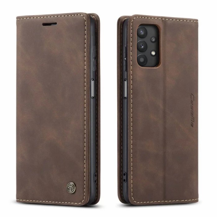 Casing Samsung Galaxy A23 A 23 Flip Case Dompet Kulit Magnetik Mewah