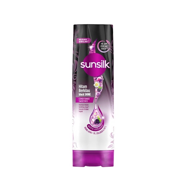 SUNSILK CONDITIONER BLACK SHINE 160 ML