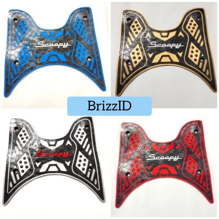 Scoopy Alas Kaki - Karpet Scoopy 2022 - Alas Kaki Scoopy - Keset Motor Scoopy 2021 Bahan Tebal