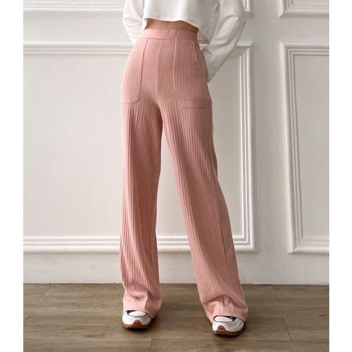 ELENA HIGHWAIST KULOT WANITA // YUNA PANTS KULOT KNIT