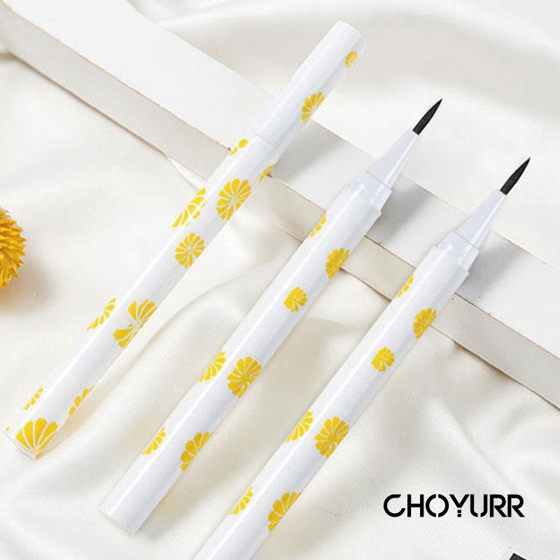 【COD】Eyeliner Daisy Flower Long Lasting Waterproof Eye Liner Quick Drying Eyeliner Liquid Non Smudge Natural-CH