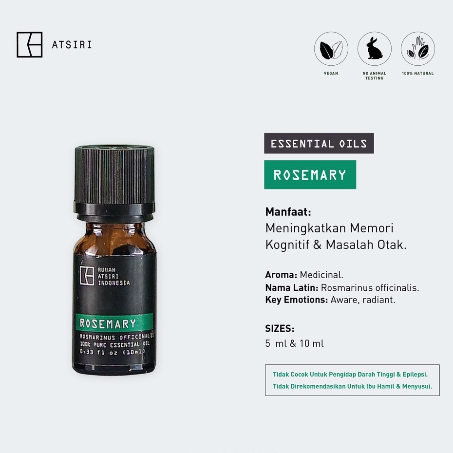 Rumah Atsiri Rosemary Essential Oil