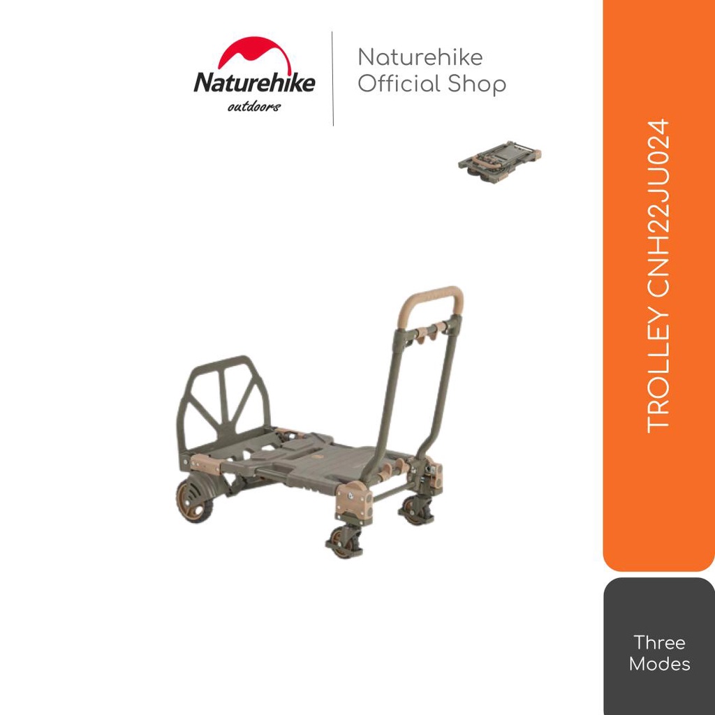 TROLLEY / GEROBAK LIPAT PORTABLE CAMPING NATUREHIKE CNH22JU024