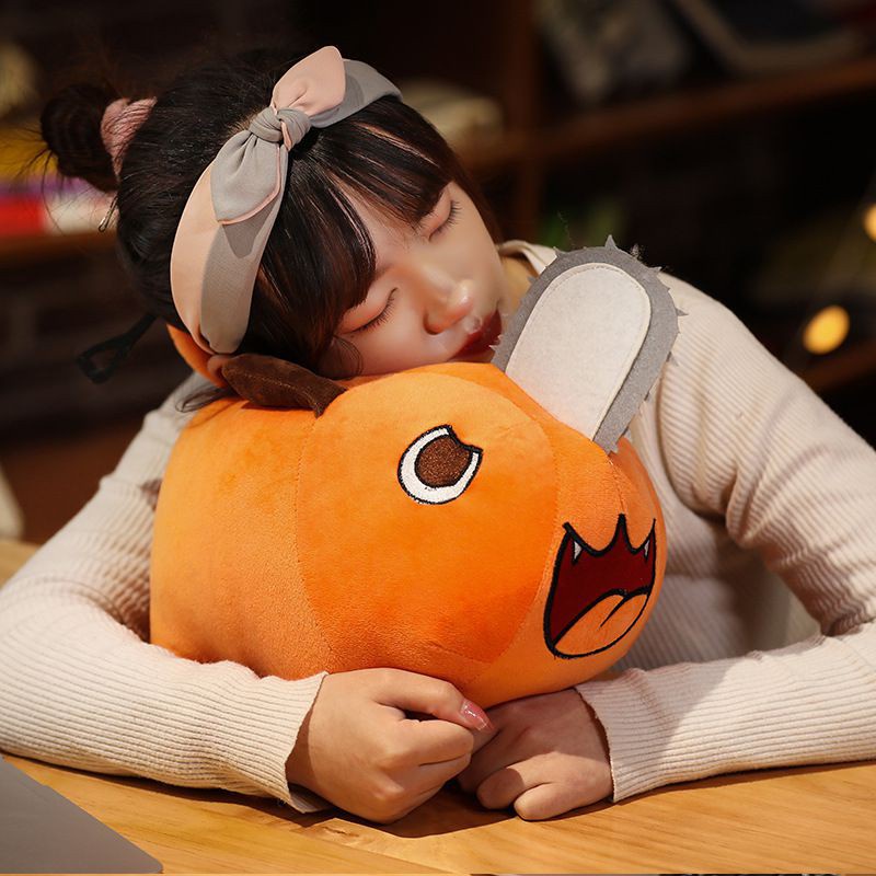 Mainan Boneka Stuffed Plush Anime Saw Man Pochita 40cm Untuk Hadiah Ulang Tahun Anak