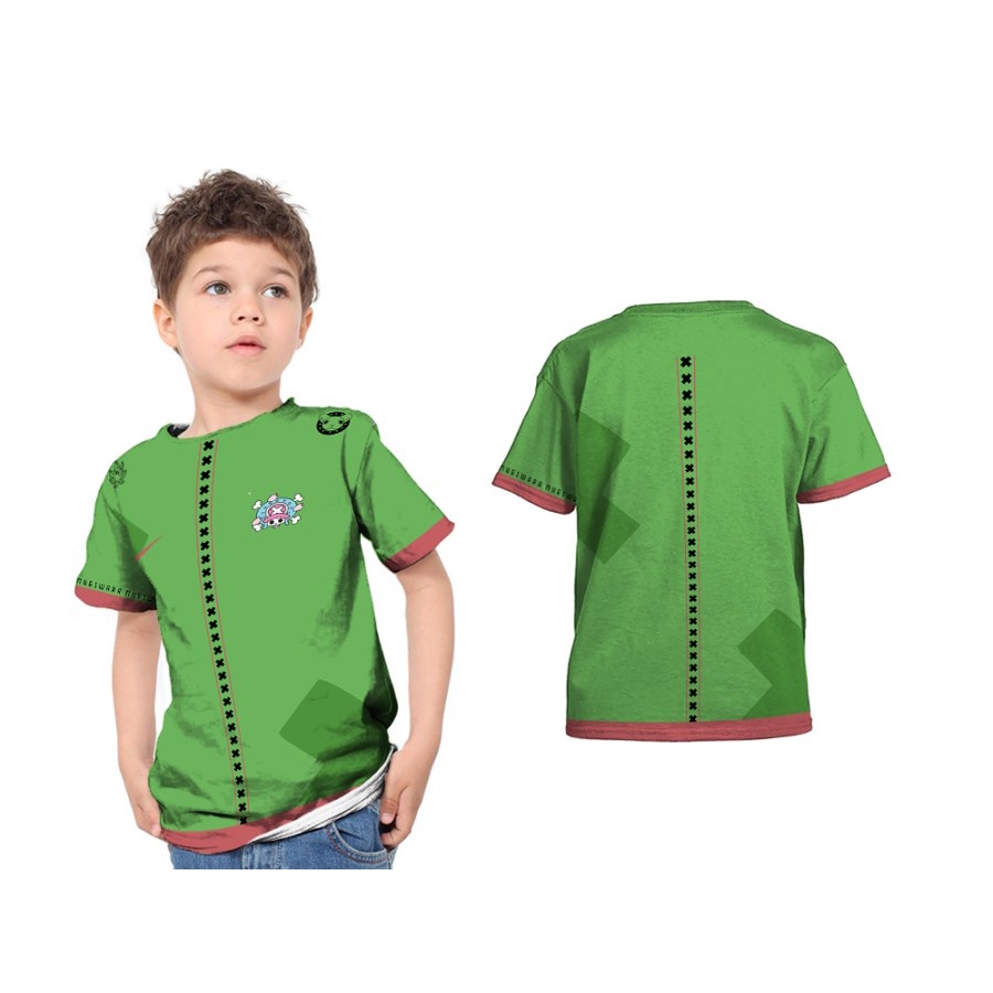 Kaos Jersey Anak One Piece x Nike Fan Art Chopper Olahraga Full Print
