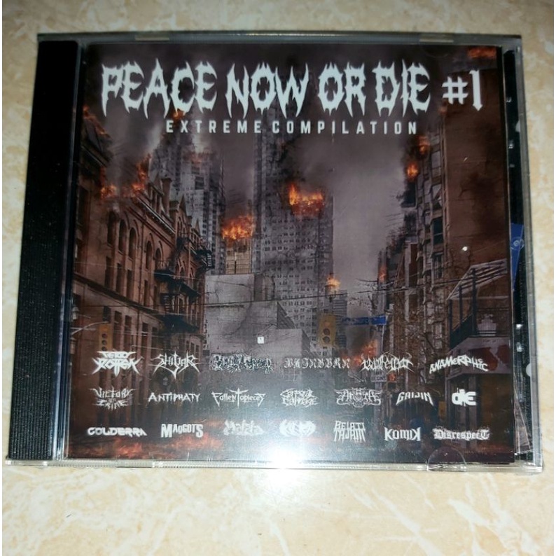 CD PEACE NOW OR DIE - Compilation