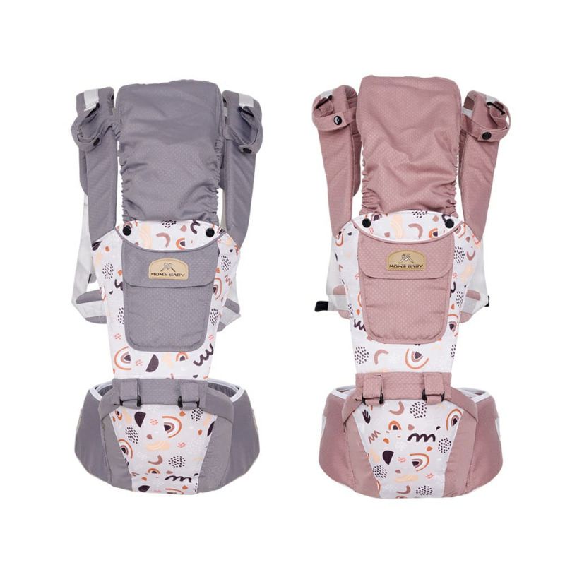 Moms Baby Gendongan Hipseat 7 in 1 Aurora Series - MBG2039