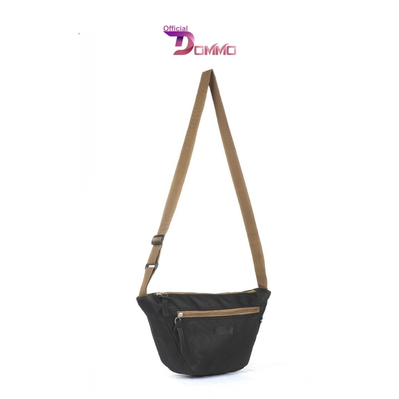 [LOKAL] DOMMO - D1438 Tas HAZEL - Tas Selempang Pria Wanita