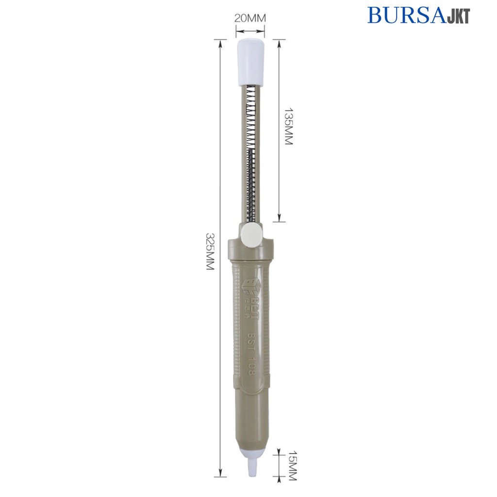 ALAT POMPA PENYEDOT / PENGHISAP TIMAH DESOLDERING PUMP ABU PANJANG