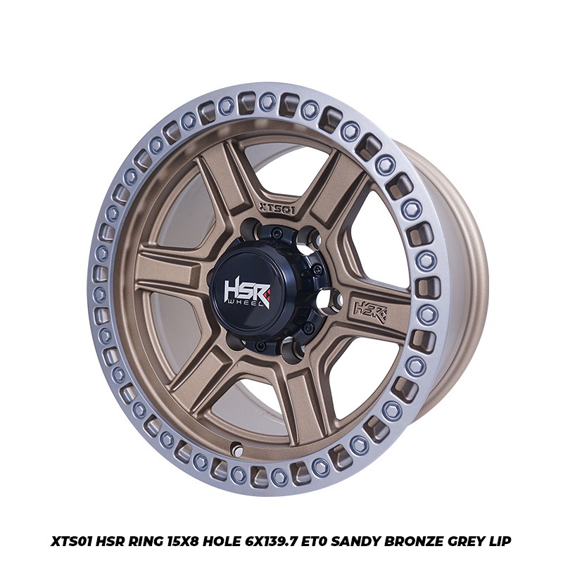 Velg HSR Ring 15 Lubang 6x139,7 XTS02