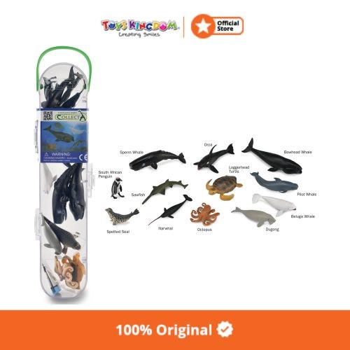 Collecta Set 12 Pcs Mainan Mini Sea Animal