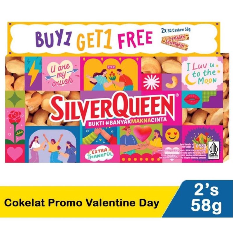 

Coklat Silverqueen Edisi Valentine