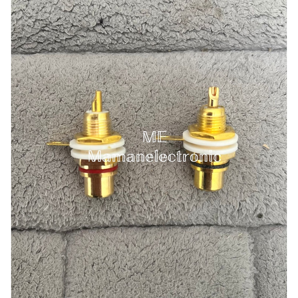 SOCKET SOKET RCA 1PIN GOLD