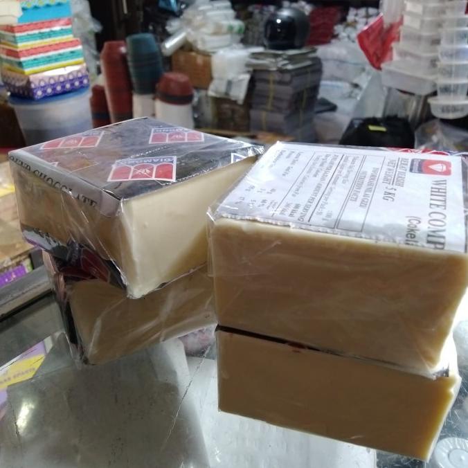 coklat blok putih / coklat putih / coklat diamond