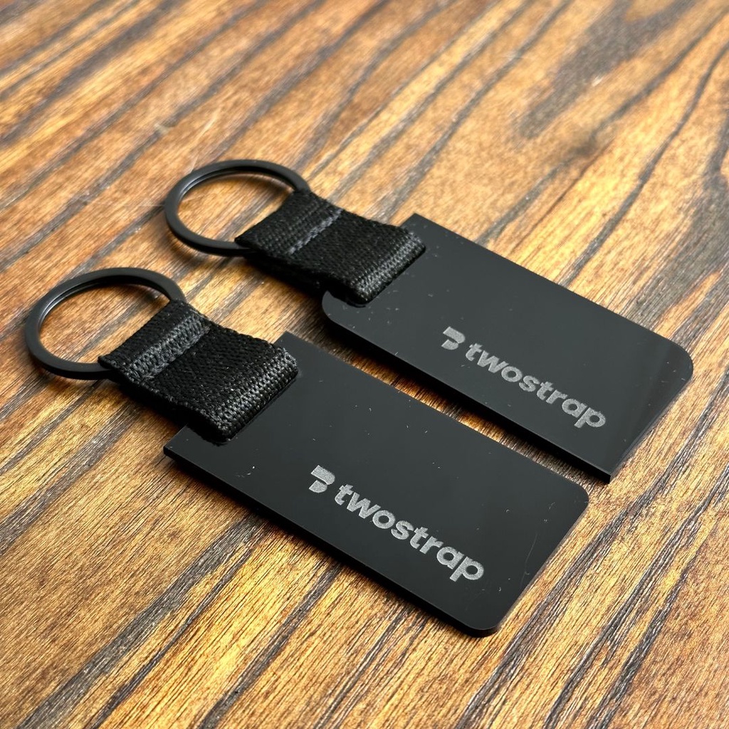 TWOSTRAP - Gantungan Kunci - Keychain - Rasper