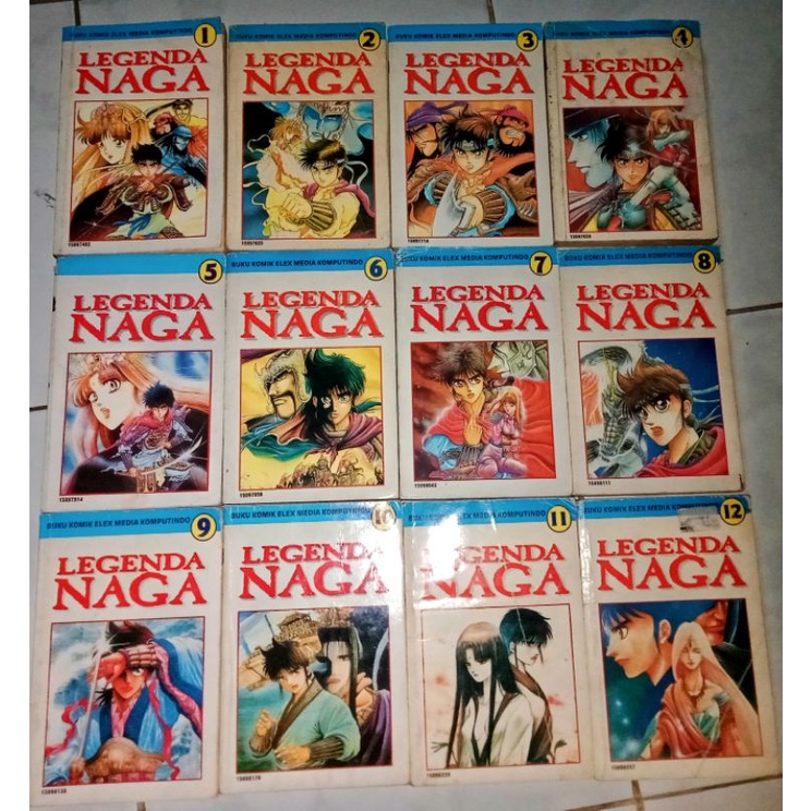 Komik LEGENDA NAGA Preloved