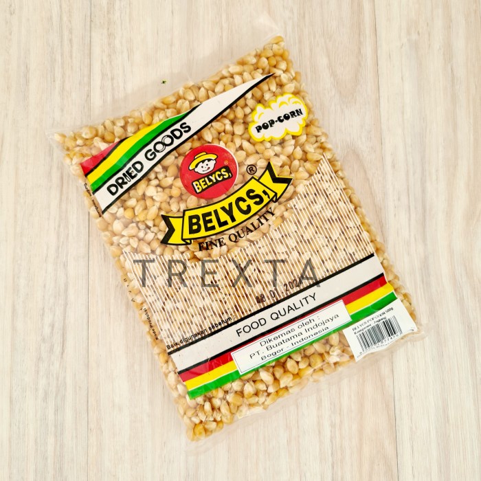 Jagung Kering Popcorn / Biji Jagung Belyc's - 200G