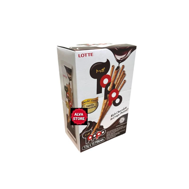 

Lotte Toppo Biskuit Stick - Netto 12 pcs x 17 gr