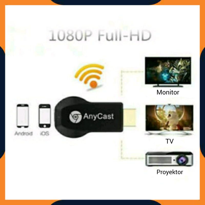 [COD] ALAT PENYAMBUNG HP KE TV / ANYCAST DONGLE MIRACAST SCREEN MIRRORING / ANYCASH DONGEL / ALAT HP KE TV LED