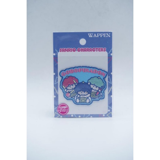 Patch Emblem Iron Logo Bordir Goropikadon Sanrio Wappen Character Japan