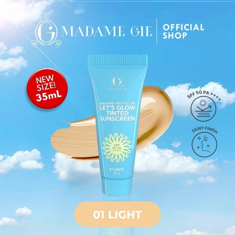 MADAME GIE LETS GLOW TINTED SUNSCREEN