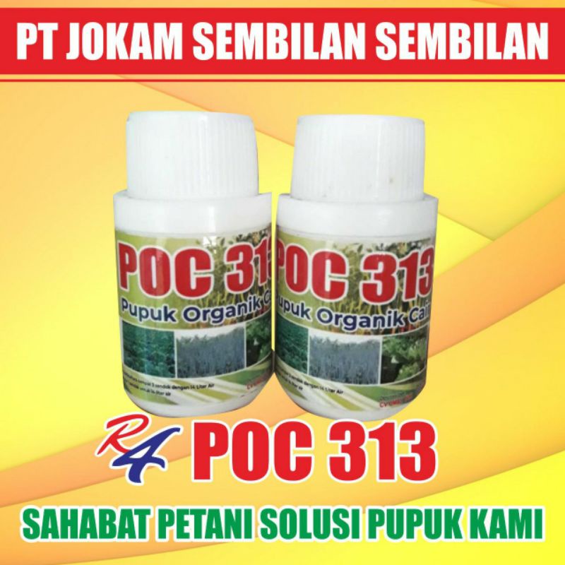 Best Seller Petani" new Pupuk organik POC 313 dari PT.Jokam99