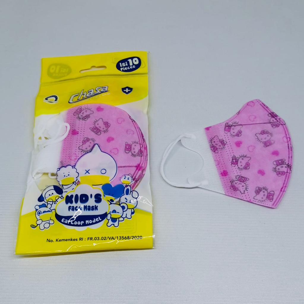 Duckbill Anak Chasa Sachet per 10pcs 3ply Earloop