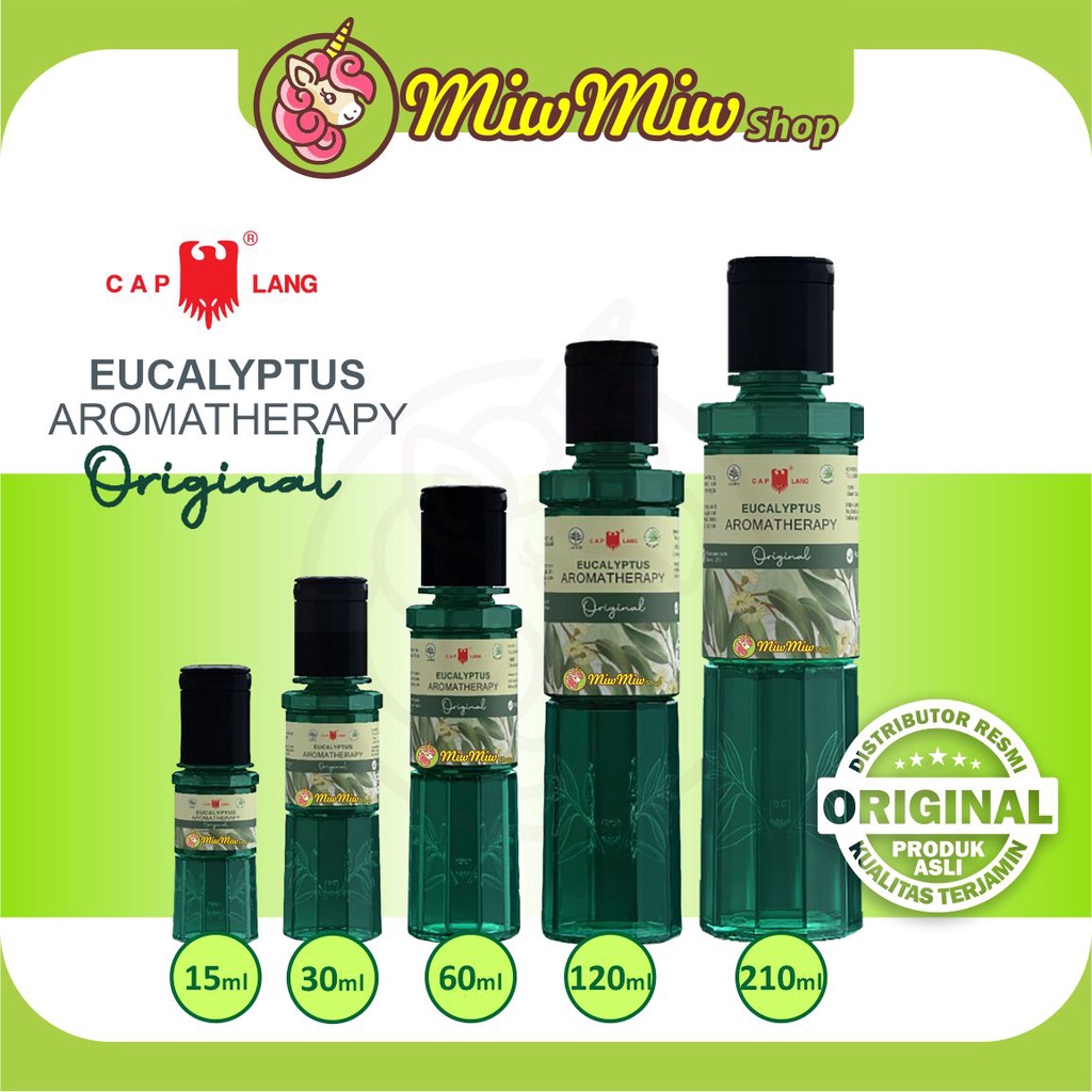 Cap Lang Ekaliptus Aromatherapy