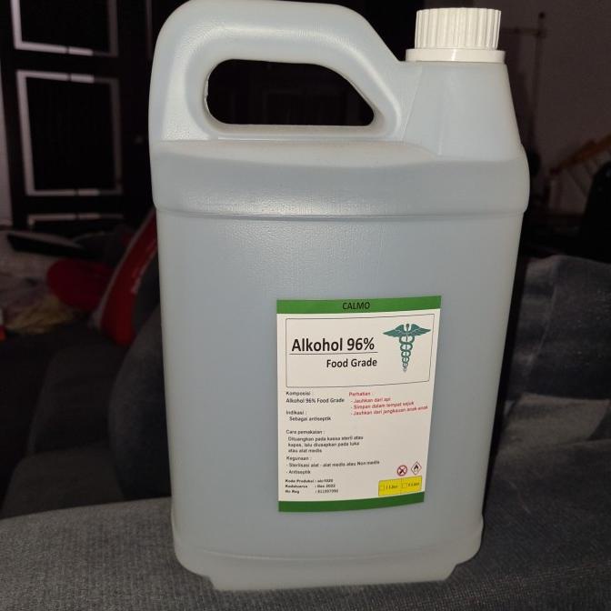 Promo alkohol food grade 96% 5 liter