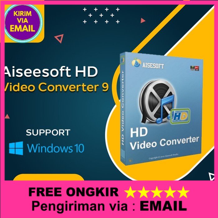 Software Converter Video HD: Aiseesoft HD Video Converter 9 [Win] Lifetime