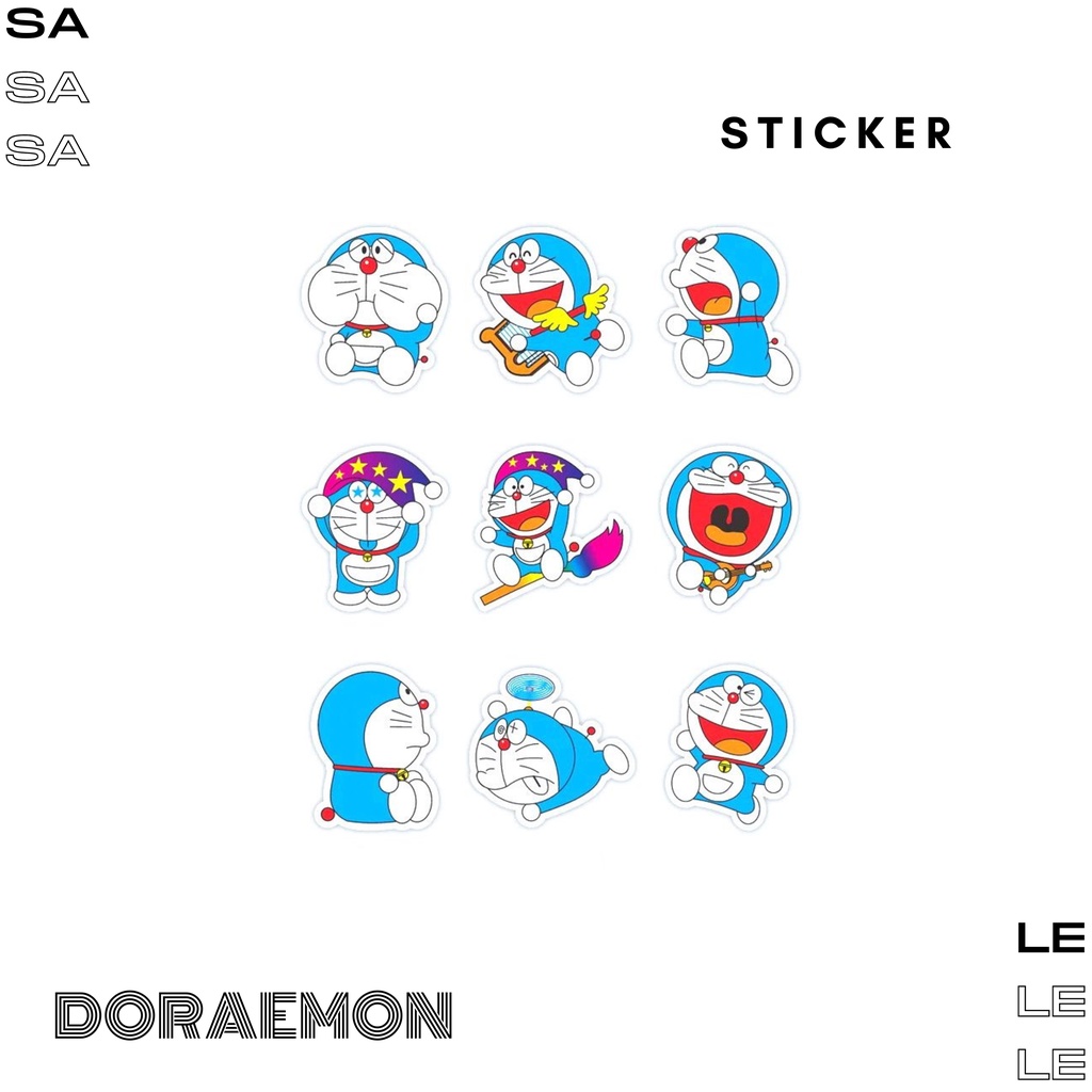 

STICKER DORAEMON - Untuk Handphone/Laptop dengan Ukuran A6 (Bisa Custom Gambar)