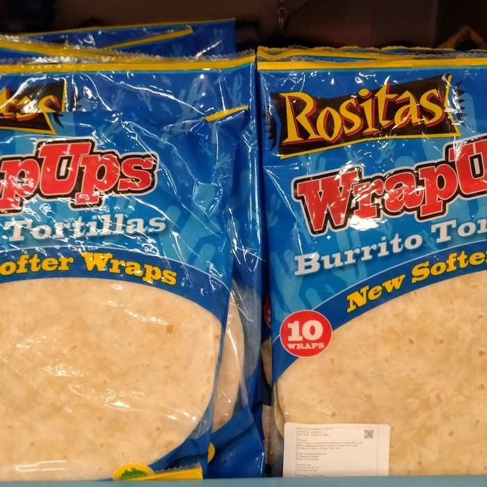 

Past Rositas Burrito Flour Tortilla 460 Gr Pack