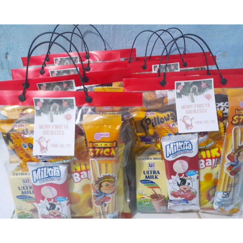 Bingkisan Snack Ulang Tahun Hampers Ultah Paket Anti Ribet Paket Hemat Goodybag Ultah